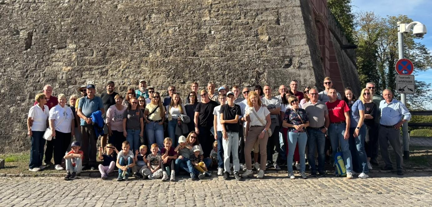 Gruppenbild Ausflug Würzburg